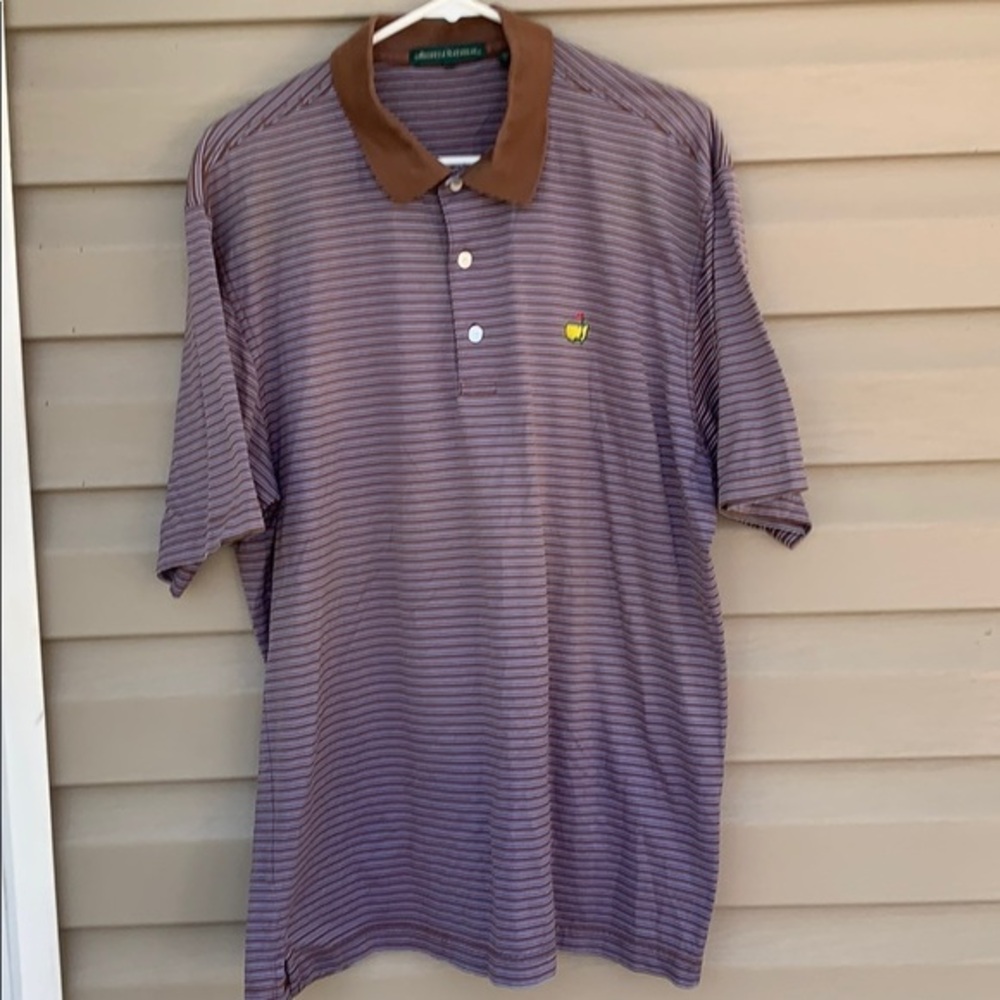 Augusta National Masters men’s striped polo